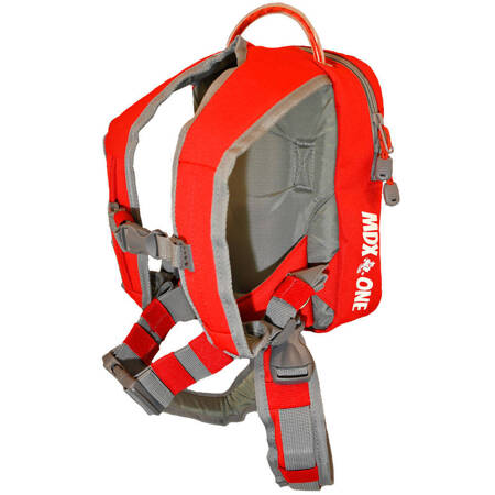 Plecak z uprzężą MDX ONE - Snowboard Harness /red/